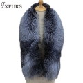 FXFURS 2020 Luxury Genuine Fox Fur Scarf Real Fox Skin Scarf Big Size Natural Fox Fur Shawl Winter Women Stole Free shipping