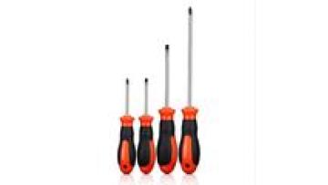Low Profile High Quality Colorful Handle Flat Non Magnetic Slotted Screwdriver1