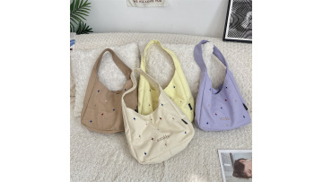 Stars Canvas Shoulder Bag