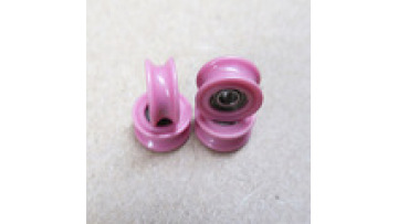 99.95% Alumina Ceramic Guide Pulley Precision Ceramic Conductor Pulley1