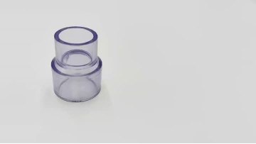clear  pvc reducer
