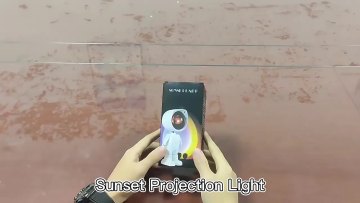 Sunset Projection Light Floor Lamp USB Rainbow Creative Astronaut Living Room Bedroom Night Light Decor Atmosphere Lamp1