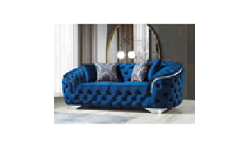 Luxury Modern Navy Blue Chesterfield Sofa Set - Italian Design Wholesale Living Room Furniture1
