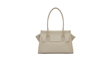 Cowhide Large Capacity Tote Shoulder Underarm Wing