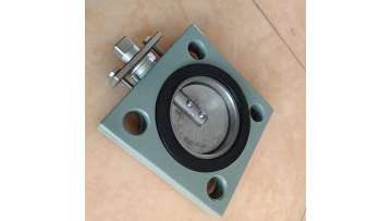 the butterfly plate in the valve