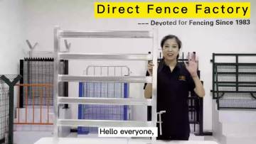 Low price wholesale corral panel cattle yard fence galvanized livestock panels for farm1