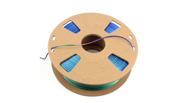 tri color silk pla filament 1.75mm