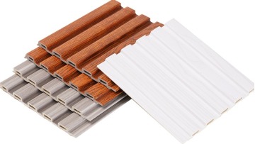 Exotic Wood Grain Interior  WPC cladding wall panel1