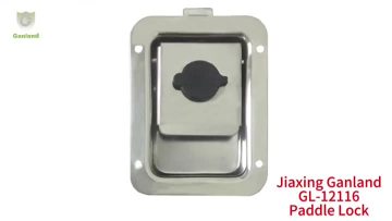 GL-12116C Black Powder Coated Paddle Lock
