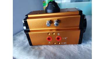 Gold pneumatic actuator