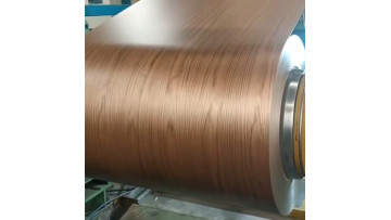 Metallic Wood Color Coated Metal