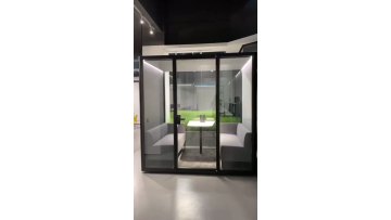 Good quality public area acoustic booth office sound proof meeting pod1