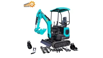 Home Garden Wholesale Hydraulic Cheap Mini Crawler EPA/Euro 5 Diesel Japan Engine Micro 1 Ton 1.2 Ton 1.5 Ton 1.8 Ton Compact Small Track Excavator for Sale1