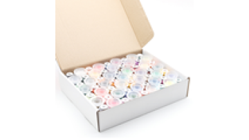 120D/2 Polyester Embroidery Thread - 63 Color Set with Small Bobbins1