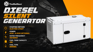 TKH7500Eis，TKH8500Eis，TKH10000Eis Silent Diesel Generator