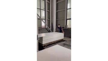 Fire-retardant baseboard for PVC veneer panels