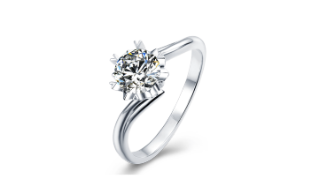 M01B moissanite women ring