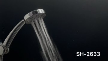 Popular shower head 5 functions ABS high pressure hand shower1