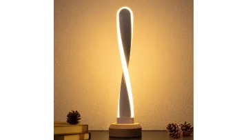 Intelligent Solid Wood, LED Night Light with Unique Features, USB Desk Lamp1