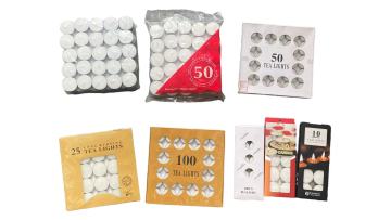 pressed tea light candle 100pcs*10packs