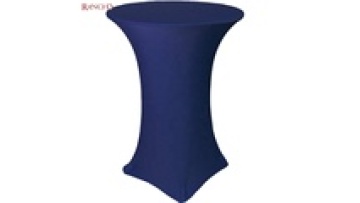 190Gsm Custom Logo Printing Round Promotional Trade Show Exhibition Stretch Spandex Table Covers1