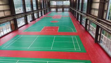 PVC basketball Court Flooring