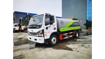New Arrival Dongfeng 4X2 7.5cbm High-Pressure Street Washer Water Truck1
