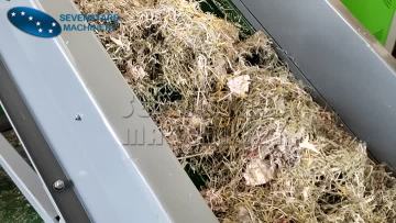 PP woven bags squeezer granulator machine