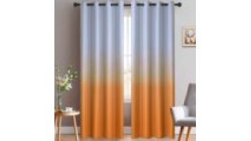 Home use ready made luxury 100% blackout curtain maroon curtain for the living room1