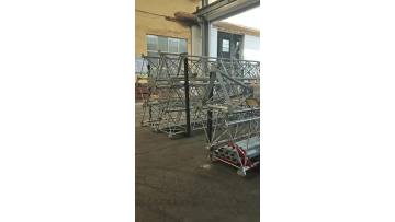 60m Guyed Tower Being Packed