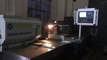 CK8450 heavy duty CNC roll lathe