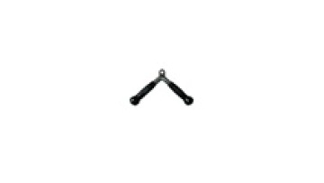 Fitness equipment accessories stainless steel V-shaped lat pull down gym handle bar1