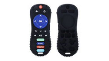 Custom OEM Food Grade Bpa Free Baby Chew Teething Toy Silicone Remote Control Shape Teether for Toddler1