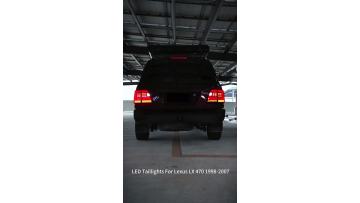 6175RHCMOTION LED Tail Lights for Lexus LX 470 1998-2007