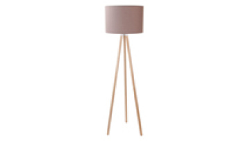 Tripod Floor Lamp with Shelves: Modern Lighting and Storage1