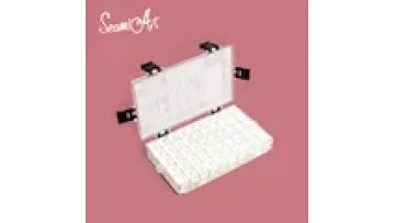 50 grids moisturizing plastic portable painting box with half pans for Watercolor Oil Acrylic Gouache Paint Subpackage1