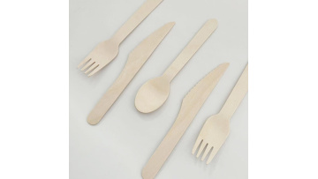 wooden cutlery set