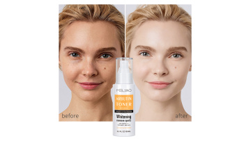 OEM/ODM Private Label Organic Whitening Soothe Shrinking Pore Moisturizing Anti-aging Anti-wrinkle VC fruit acid toner1