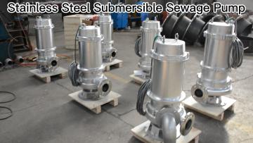 Stainless Steel Submersible Sewage Pump