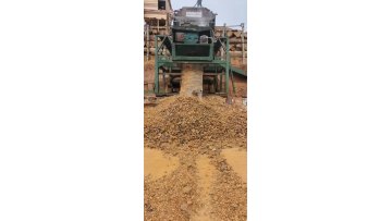 Hot sale 40-100 ton per hour river sand gold trommel washing plant placer gold processing concentrator equipment1