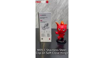 Hands-on demo: Adjusting the M09-C Stainless Steel Clip on Soft-Close Hinge