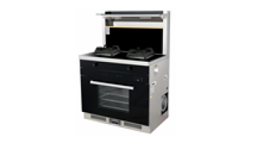 Multi-Functional Gas Hob And Electric Range Hood Smoke Lampblack Machine All-in-one Steam and Oven1