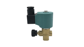 9934 1/4'' Steam Iron Brass Solenoid Valve 24VDC 110VAC 220VAC