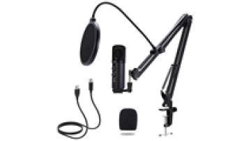 Professional USB Microphone for Vlogging, Gaming, and Podcasting - Wired Studio Recording Microphone1