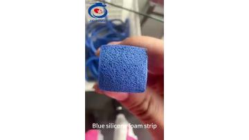 silicone foam strip