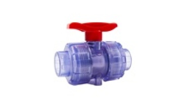 Hot Sale Popular Transparent UPVC Pipe Fittings Industrial Pvc Double Union Ball Valve1