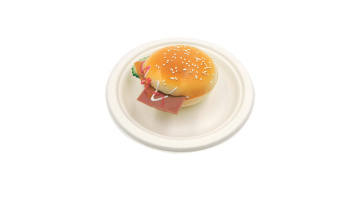 UYP004 Bagasse 6inch plate