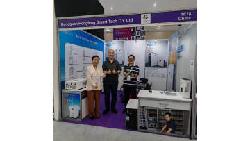 Display of solar microgrid system