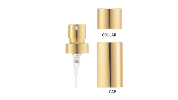 FEA 15 shiny gold crimp pump
