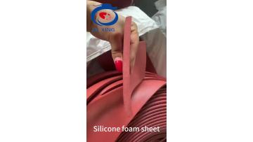 Silicone foam sheet 
